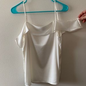 Express off-the-shoulder Tank Top